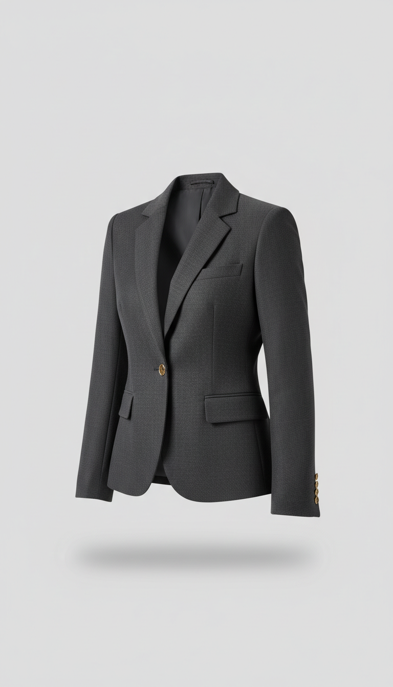 Structured Bomber Jacket in Technical Nylon